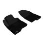 3D MAXpider 2007-2013 Jeep Compass Kagu 1st Row Floormat - Black