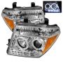 SPYDER 5011534 Projector Headlights - LED Halo - Chrome
