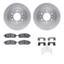 Dynamic Friction 6412-54278 Rotor Kit