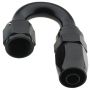 FRAGOLA FRG231804-BL Hose Fitting #4 180 Deg Pro-Flow Black
