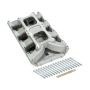 Edelbrock Intake Manifold Chrysler Gen II 426-572 Hemi Dual Quad Single Plane for Carburetors