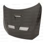 Seibon 08-12 Mitsubishi Evolution X CW-style Carbon Fiber Hood