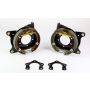 Wilwood 249-7116/17 Brackets (2) - Disc/Drum Mpr/Dana-Grn w/Ring 2.36in Off 1 pc vented