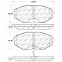 Stoptech 309.05870 Performance Brake Pads