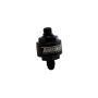 Turbosmart Billet Turbo Oil Feed Filter w/ 44 Micron Pleated Disc AN-4 Male to AN-4 ORB- Black
