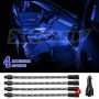 XKGLOW XK041004-B XK Glow Single Color  UnderglowLED Accent Light Car/Truck Kit Blue - 4x8In