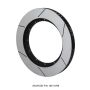 Wilwood 160-13789-GTB Rotor-GT60 SPC-37-RH-BLK 15.50 x 1.38 - 12 on 10.25in