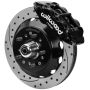 Wilwood 140-15982-D 70-81 FBody/75-79 A&XBody FNSL6R Frt Brk Kit 12.88in D/S Rtr Blk Caliper Use w/ PD Spindle