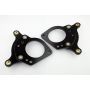Wilwood 249-11263/64 Brackets (2) Lug Mount LH/RH 87-93 Ford Mustang 11.00in Rotor