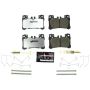 PowerStop Z26-2063 PowerStop - Z26 Performance Carbon-Fiber Ceramic Brake Pads with Hardware Kit