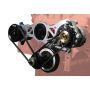 Moroso 63866 Chevrolet Big Block Alternator & Vacuum Pump Mount - CSR Water Pump - 130mm Alternator