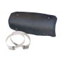 Design Engineering 902455 Flexible Pipe Shield, 4in x 8in, Black