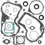 Vertex Pistons 811810 Vertex Gaskets 87-98 Suzuki LT-4WD 250 Quad Runner Complete Gasket Kit w/ Oil Seals