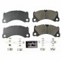PowerStop Z23-1577 PowerStop - Z23 Daily Driver Carbon-Fiber Ceramic Brake Pads with Hardware Kit