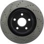 Stoptech 128.62114L Drilled Sport Brake Rotor