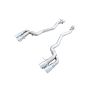 AWE Tuning 3020-42069 18-19 BMW M5 (F90) 4.4T AWD Axle-back Exhaust - Track Edition (Chrome Silver Tips)