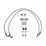 Wilwood 220-15927 18-22 Jeep JL Flexline Kit 33in -3 M10-1.0 IF 1/8-27 NPT Straight 90 Degree