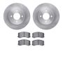 Dynamic Friction 6502-72195 Rotor Kit