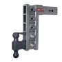 GEN-Y Hitch GH-1725 Gen-Y Mega Duty 3in Shank 12in Drop 3.5K TW 32K Hitch w/GH-0161 Dual-Ball/GH-0162 Pintle Lock
