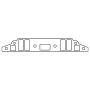 Cometic Gasket C5143-060 Cometic Buick 400/430 BB V8 .060in Fiber Intake Mani Gskt Set-1.172in x 2.453in Rectangle Port