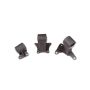 Innovative Mounts 29753-85A Innovative 94-97 Accord H/F Series Black Steel Mounts 85A Bushings (EX Chassis H22/F22A)