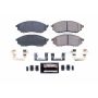 PowerStop Z23-888 PowerStop - Z23 Daily Driver Carbon-Fiber Ceramic Brake Pads with Hardware Kit