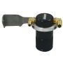 Moroso 85651 07-14 Toyota Tundra Air/Oil Separator Catch Can - Small Body - Billet Aluminum - Black Finish