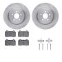 Dynamic Friction 6612-27143 Rotor Kit