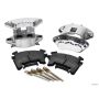 Wilwood 140-12101-P D154 Rear Caliper Kit -Polished 1.12 / 1.12in Piston 1.04in Rotor