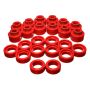 Energy Suspension 92-99 GM Denal XL/Suburban 2WD/Yukon XL 2WD Red Body (Cab) Mount Set