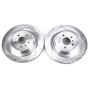 PowerStop EBR1600XPR PowerStop Evolution Performance Drilled, Slotted & Plated Brake Rotor Pair