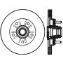 StopTech Power Slot 01-03 Ford F150 5 Lug Front Right Slotted CRYO Rotor