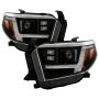SPYDER 5088802 Projector Headlights - Switch Back Sequential LED Turn Signal Light - Black