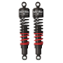 Burly Brand B28-1256 H-D Touring Stiletto Shocks 13in STD - Black