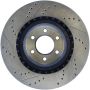 Stoptech 127.63036L Slotted & Drilled Sport Brake Rotor