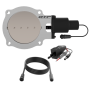 QTP QTEC5X 5in Bolt-On QTEC Electric Cutout Valve - Single