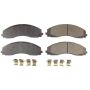 PowerStop 17-2018A PowerStop - Z17 Low-Dust Ceramic Brake Pads with Hardware