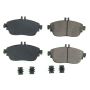 PowerStop 17-1694 PowerStop - Z17 Low-Dust Ceramic Brake Pads with Hardware