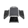 Rampage 2004-2006 Jeep Wrangler(TJ) LJ Unlimited Frameless Soft Top Kit - Black Diamond
