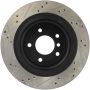 Stoptech 127.34036L Slotted & Drilled Sport Brake Rotor