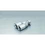 Remus 0007 04G 2005 Seat Toledo 1.6L 76mm Straight Cut Chromed Tail Pipe (Single)