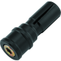BikeMaster 152142 Adapter 7/8in Barend Mirror - Black