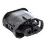 NAMZ NA-1-1355668-2 V-Twin VROD Models OEM Headlight Connector w/Wire Seals & Terminals - Black (HD 72449-01)