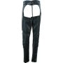 Kuryakyn 094449 Leather By River Road Sierra Leather Chaps Black Womens - Small