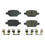 PowerStop 17-2168 PowerStop - Z17 Low-Dust Ceramic Brake Pads with Hardware