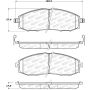 Stoptech 308.08300 Street Brake Pads