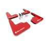 Rally Armor MF92-UR-RD/WH-X Red Mud Flap/White Logo