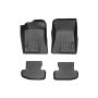 WEATHERTECH WEA44699-1-2 Black Front And Rear Floorliners