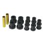 Prothane 54-62 Chevy Corvette Rear Leaf Spring Bushings - Black