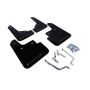Rally Armor 2014+ Mazda3/Mazdaspeed3 UR Black Mud Flap w/ Grey Logo